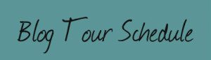 Blog Tour Schedule